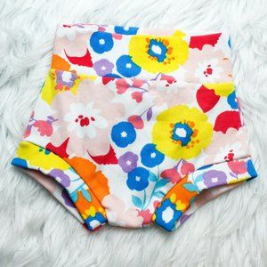 Colorful Flower Print Bummie.